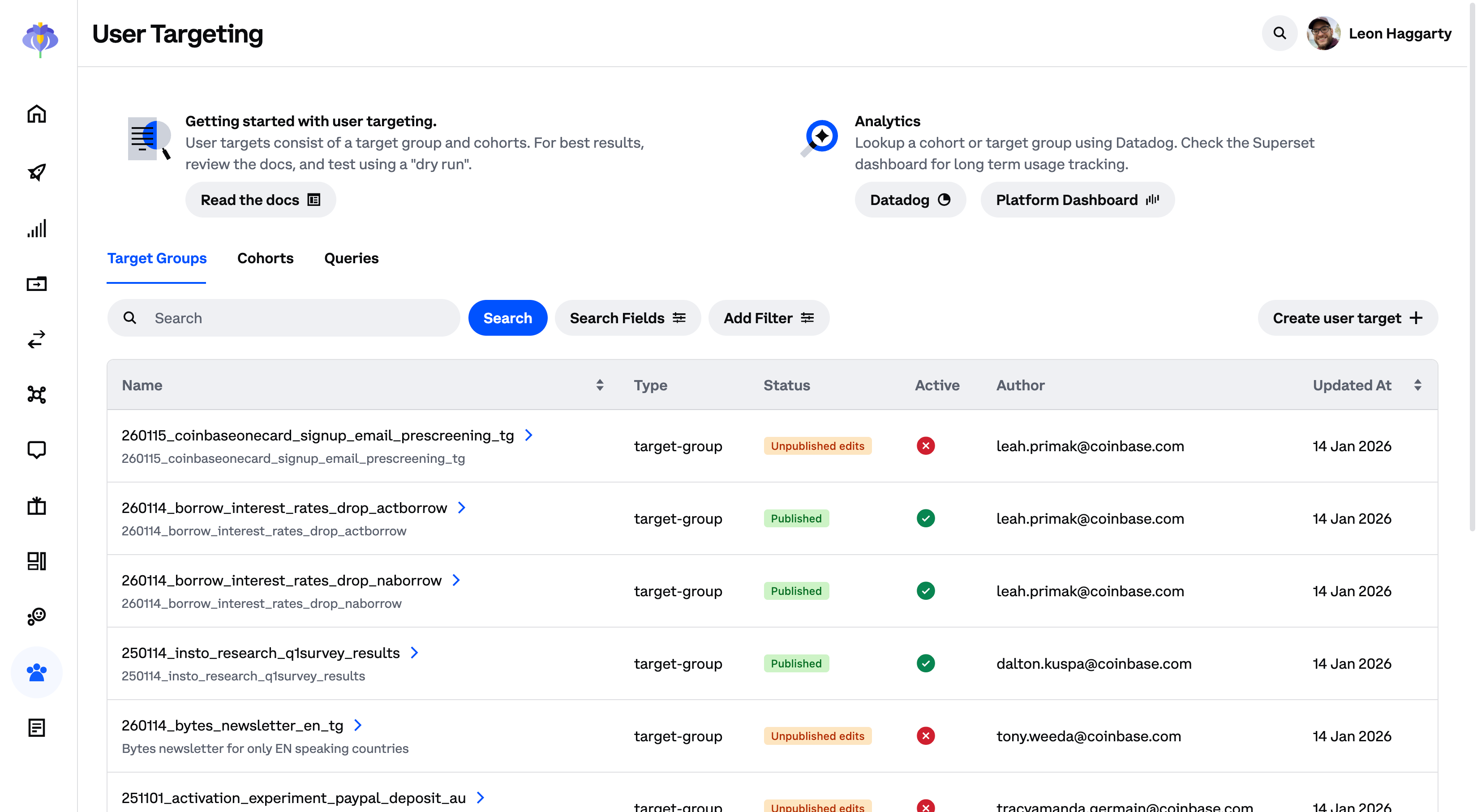 Coinbase preview